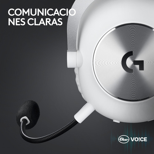 Audífonos Inalámbricos Logitech G Pro X 2 Lightspeed Blanco