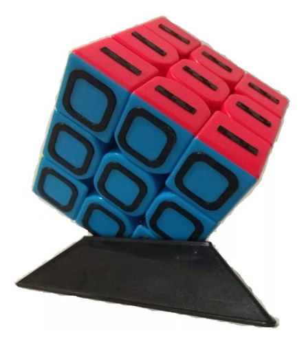 Cubo Mágico 3x3 Para Ciegos 3x3x3 Stickerless Profesional