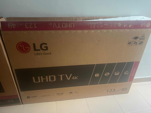 Tv LG 49 Pulgaradas Como Nuevo Con Plasticos