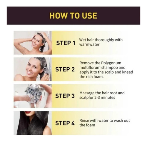 Champú Para Teñir El Cabello 3 En 1 Botella A1