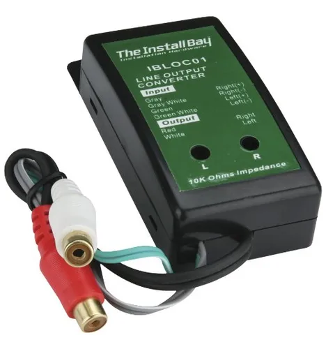 Conversor De Nivel De Línea Ajustable Install Bay Ibloc01 De