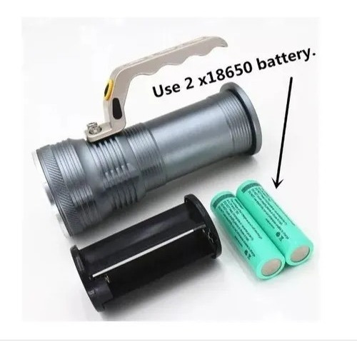 Linterna Tactica Recargable De Larga Distancia Led