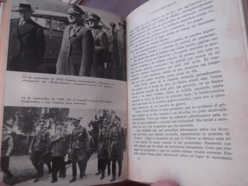 Vive Peligrosamente Otto Skorzeny Tapa Dura Segunda Guerra (Usado)