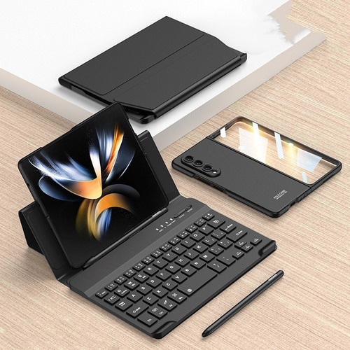 Funda Móvil + Teclado + Bolígrafo, Para Z Fold4 3