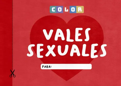 comprar Libro: Vales Sexuales En Color: Cupones Sexuales Para Él, Y