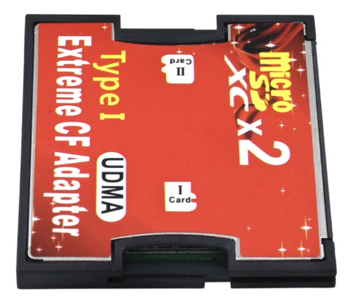 Adaptador De Memorias Micro Sd A Compact Flash Dual 2 Slots