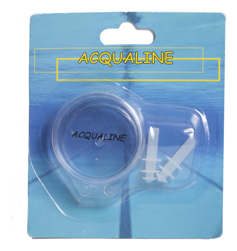 Tapones Oídos Acqualine Unisex Natación Transparente