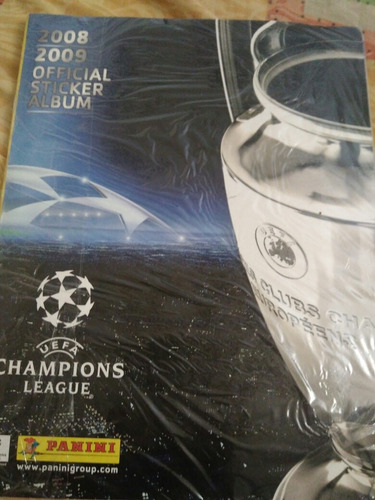 Álbum Champions League 2008-2009 En Excelente Estado 