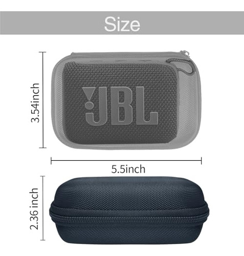 Funda Para Altavoz Bluetooth Portátil Jbl Go 4 Y Go 3, Cubie