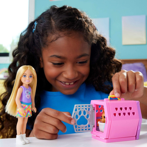 Set De Barbie Chelsea Con Cachorrito Set