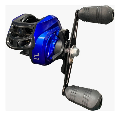 Carretilha De Pesca 7.1:2 Rolamentada 5kg Profissional Carretel Lado Esquerdo Com Trava Magnetica