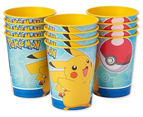 Artículos Para Fiestas Pokémon De American Greetings, Tazas