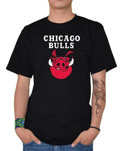 Playera Hombre Chicago Bulls C-1