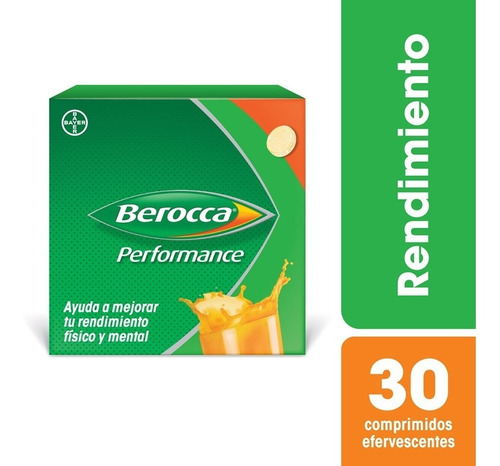 Berocca Performance  X 30 Comprimidos Efervescentes