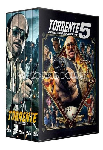 Torrente Saga Completa Dvd Colección Española 5 Peliculas
