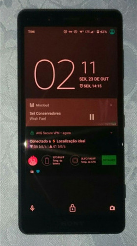 Sony Xperia Xz2 Compact Black - 64 Gb - 4 Gb Ram - 4g Lte