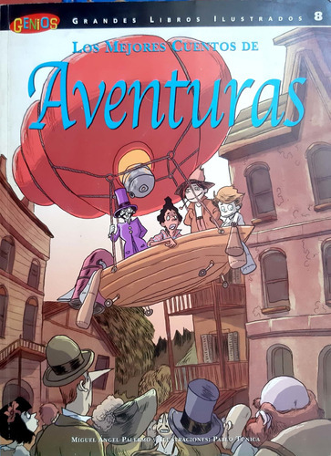 Los Mejores Cuentos De Aventuras Genios Impecable Usado # 