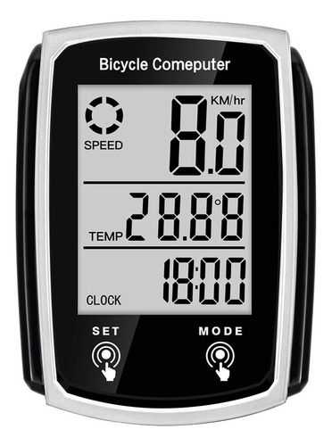 Velocímetro De Bicicleta, Medidor De Código, Cuentakilómetro
