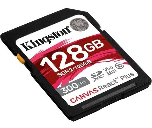 Cartão Memória Kingston Sd Xc 128gb Reac Plus 300mb/s Uhs-ii