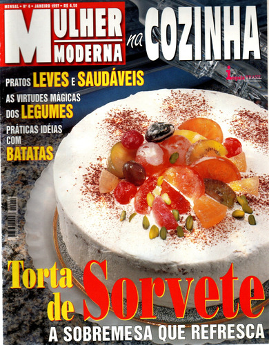 Revista Mulher Moderna Na Cozinha, Nº 4, Janeiro, 1997