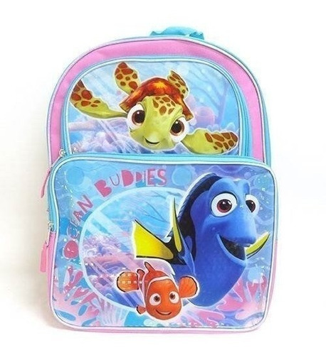 Mochila Con Lonchera Disney Finding Dory/ Nemo Buddies 41cm