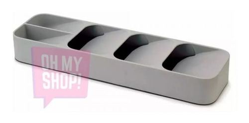 Imagen 4 de 8 de Cubiertero Slim Organizador Cubiertos Compacto Cajon Cocina