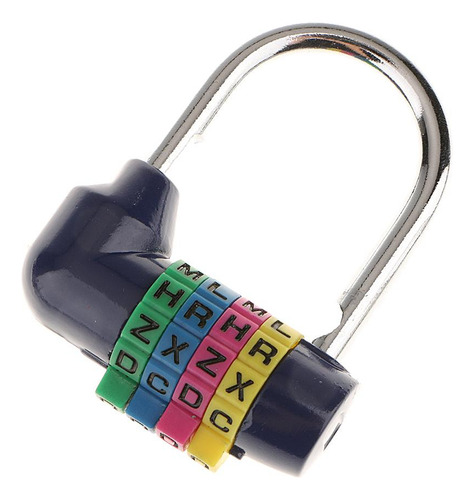 Os 3 Bloqueo De Combinación De 4 Dígitos Azul