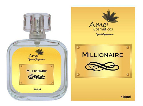 Perfume Amei Cosméticos Millionaire 100ml