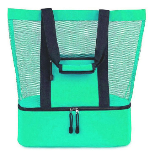 Bolsa Mesh Compartimento Térmico Praia Piscina Piquenique