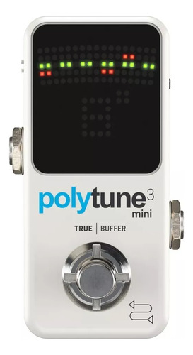 Pedal Afinador Guitarra Bajo Tc Electronic Polytune 3 Mini 