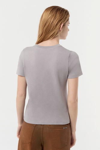 Remera Buck Gris Original De Ginebra Talle:3