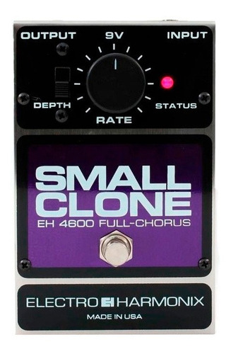 Pedal de efeito Electro-Harmonix Small Clone  preto