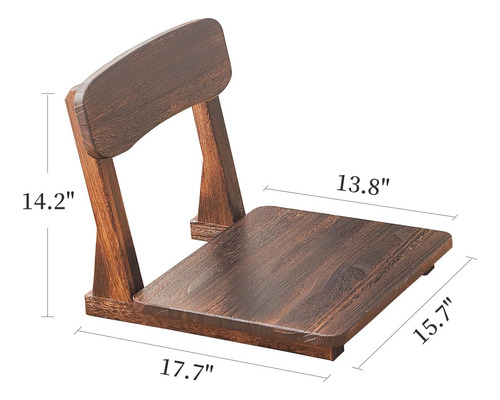 Silla Japonesa De Piso, Silla De Meditación Tatami Zai...