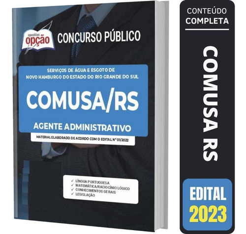 Apostila Concurso Comusa Rs - Agente Administrativo