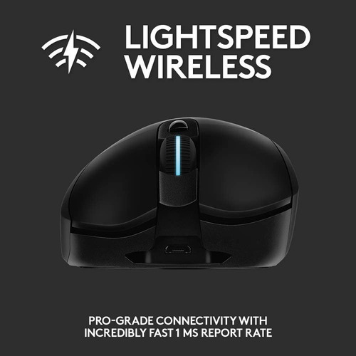 Logitech Mouse G703 Hero Wireless Gamer 16k Rgb 910-005638