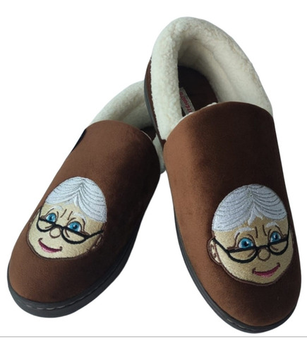 Babuchas, Pantuflas, Pantutenis Abuelita Talla 36-37 