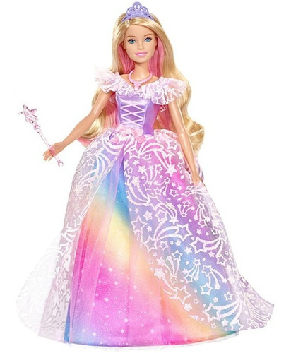 Barbie - Princesa Vestido Brillante - Gfr45