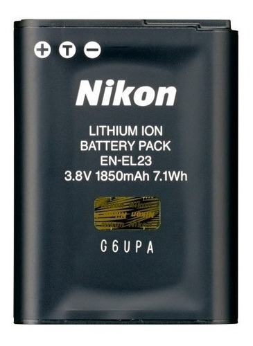 Bateria Nikon Original En-el23 P600 S810c P610 P900 Mh-67