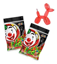 Comprar 200 Globos Payaso Largos Salchicha Fluorescente Neón Fiesta Color Neón Zepellin Salchicha