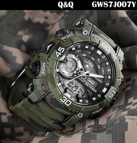 Reloj Deportivo Indestructible Q&q Gw87j00 - Original