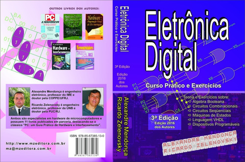 Imagem 2 de 2 de Livro Eletrônica Digital: Curso Prático E Exerc. Capa Dura