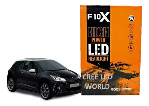 Luces Cree Led F10x Csp Citroen Ds3 X2