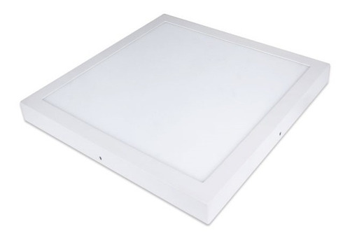 Foco Aplique Panel Plafon Led Sobrepuesto 120x120mm 6w 220v