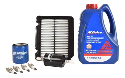 Kit De Afinacion Sae 5w-30 Multigrado Aveo L4 1.6l 2012