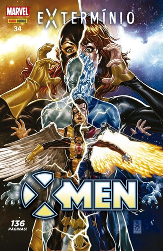 X-men - 34, de Guggenheim, Marc. Editora Panini Brasil LTDA, capa mole em português, 2019