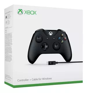 Mando Inalámbrico Microsoft Xbox + Cable Para Windows