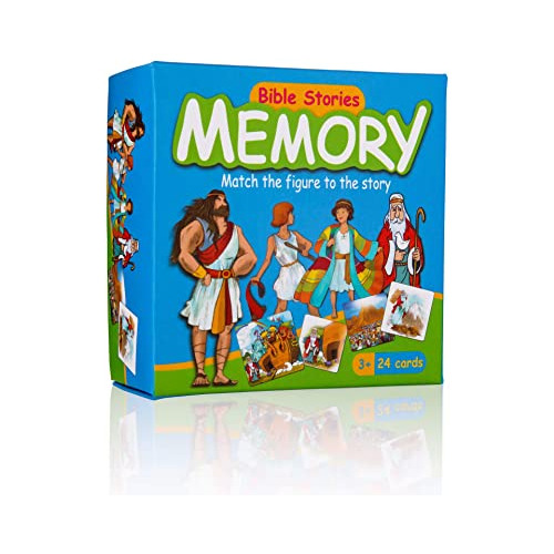 Juego De Memoria De Historias Bíblicas - Juego De Cart...