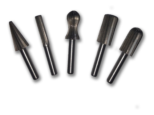 Imagen 3 de 10 de Fresas/limas Rotativas P/taladro - Metal/acero Rápido/madera