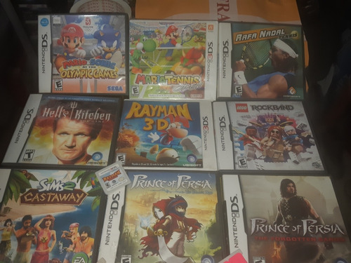 Nintendo Ds Juegos Originales Remate Oferta X Lote Unidad