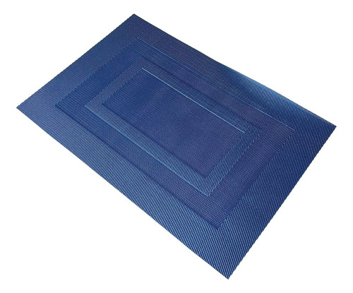 Individual De Mesa Vinilico Elegante Rectangular Set X4